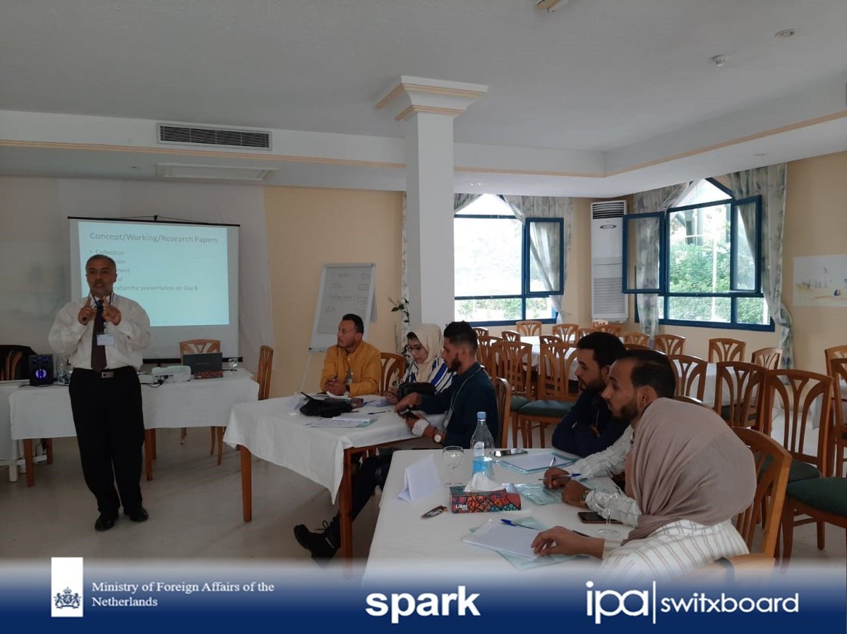 SWITxBOARD's tweet photo. Our first few days of the @SPARKorg Libya SUPPLY CHAIN MANAGEMENT training have started with a BANG!!! 💥😄
#supplychainmanagement #supplychains #Libya #logistics #operationalmanagement #youth #training #AcceleratorHub #IPA https://t.co/fgXjbdIbv7