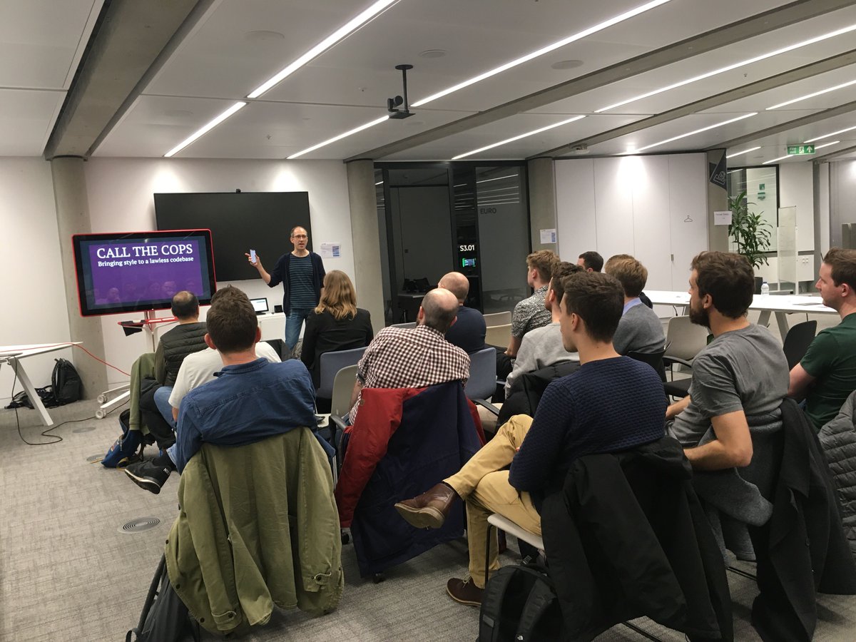 lifeatFT's tweet image. We had a great time hosting London Ruby User Group last night. Thanks to all who came! #lrug #lifeattheft