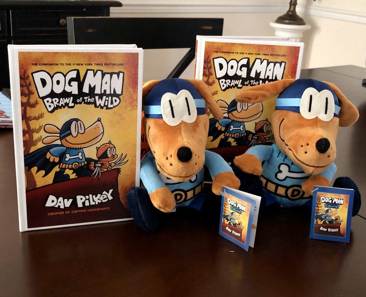 #NYCSLS19. Stop by to see Jan at the Bound to Stay Bound Books booth to find out how to win a dog man merrymaker w/brawl of the wild in the BTSB Binding