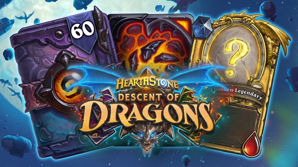 RoffleHS's tweet photo. Blizzard has kindly provided me with some Descent of Dragons bundles to giveaway!

Includes:
☑️ Battlegrounds Early Access
☑️ 60 DoD packs
☑️ Shattering Card Back
☑️ Random DoD Golden Legendary

I'll pick 2 winners on Twitter in 24 hours! Follow and Retweet to enter! https://t.co/kGnbyKKR26