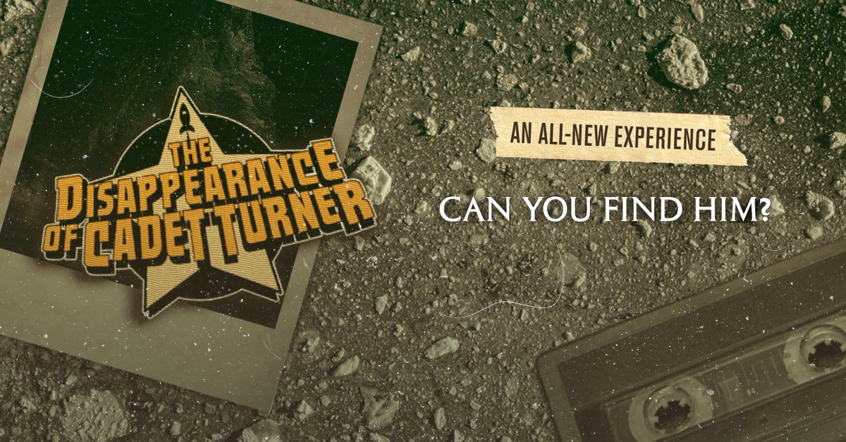 themysteriousco's tweet photo. On a warm day in September 1987, two kids went on an adventure in the woods. Only one of them came back. Now, three decades after his strange and sudden disappearance, you might be the only one who can find Cadet Turner. Find him, here:
https://t.co/LcxCtZR21E https://t.co/lcHSQ2XTKS