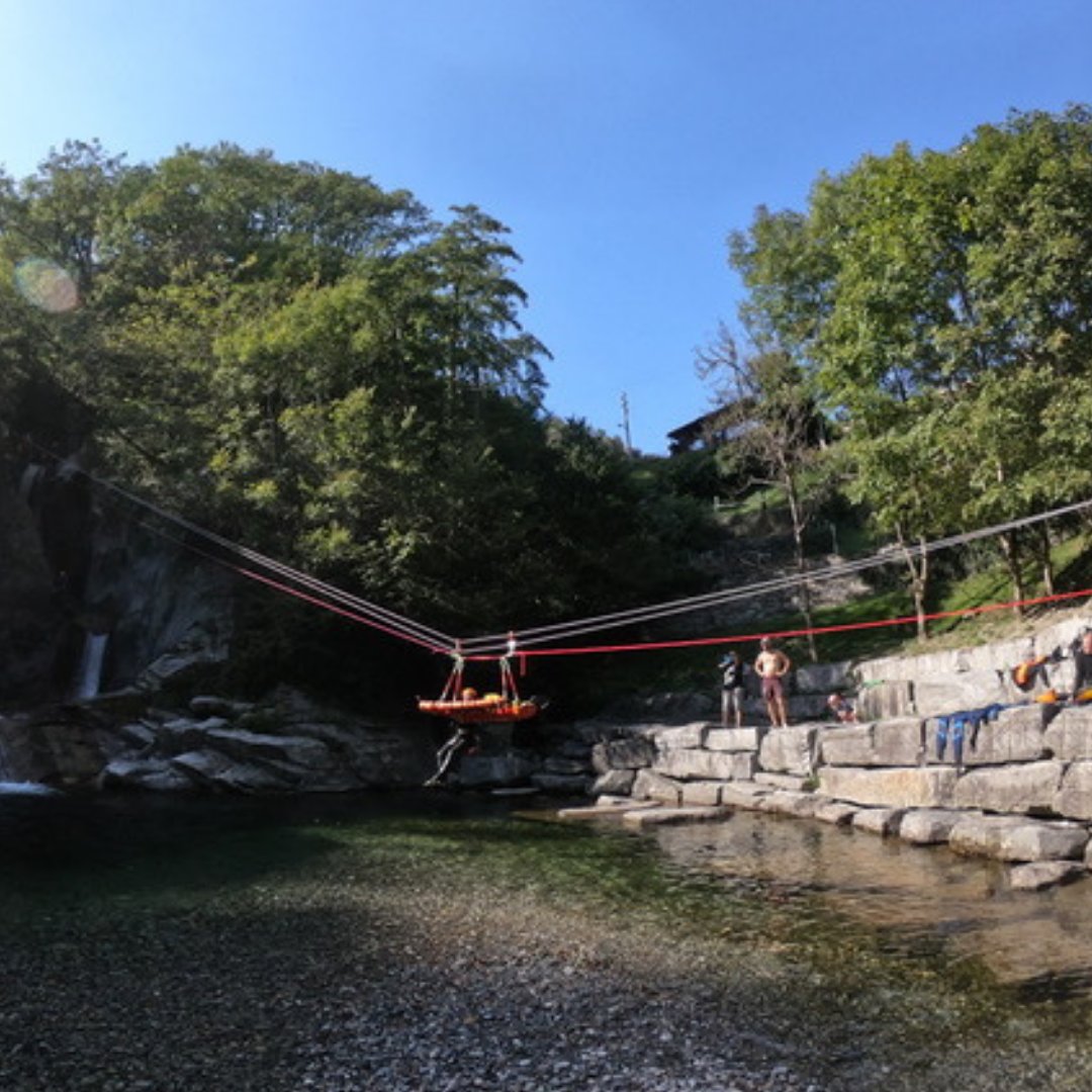 MD1Program's tweet photo. While in Switzerland, MD1 physician, Dr. Matt Steenberg, also trained on how to perform a canyoning rappel during water and canyon rescues.

#canyonrescuetraining #md1physicians #md1everywhere  #md1program https://t.co/OPibOLtZ0z