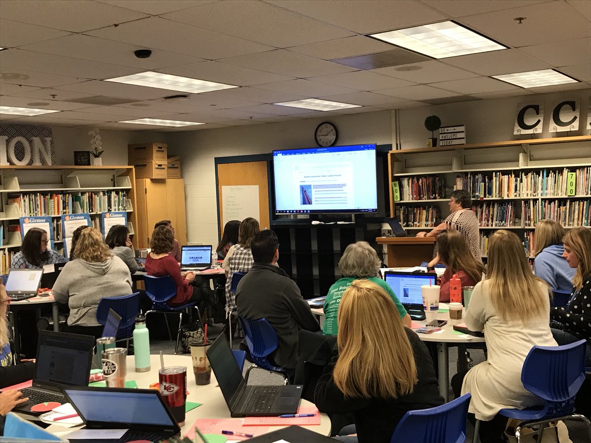 CCEPrincipal's tweet photo. Happy to host Gizmo training at CCE today! Another great resource to enhance student learning! #R7PD @KDanielLSR7 https://t.co/A0yeyrxh6O