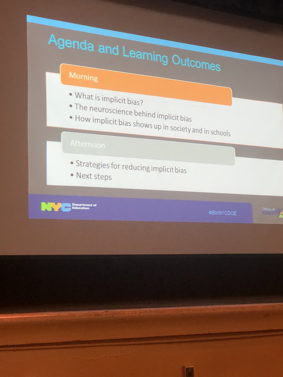 DrRuby95's tweet photo. Starting my day with @matlovsky leading the #IBinNYC session at her alma mater #BronxScience #WeAreTheWork #AdvancingEquityNow #PolicyPracticeBeliefsWork @OEAnyc https://t.co/AExQWrWWL6