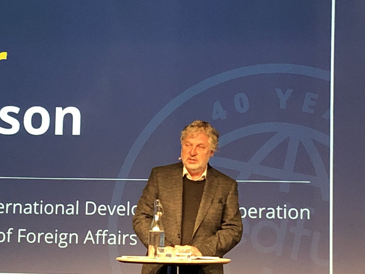 ambnilsson's tweet photo. Swedfund 40 years! @Swedfund is a catalytic front-runner in mobilizing resources for sustainable development and poverty alleviation, crucial for reaching the SDGs of #Agenda2030 . #Swedfund40 https://t.co/6gBgVqXYPX