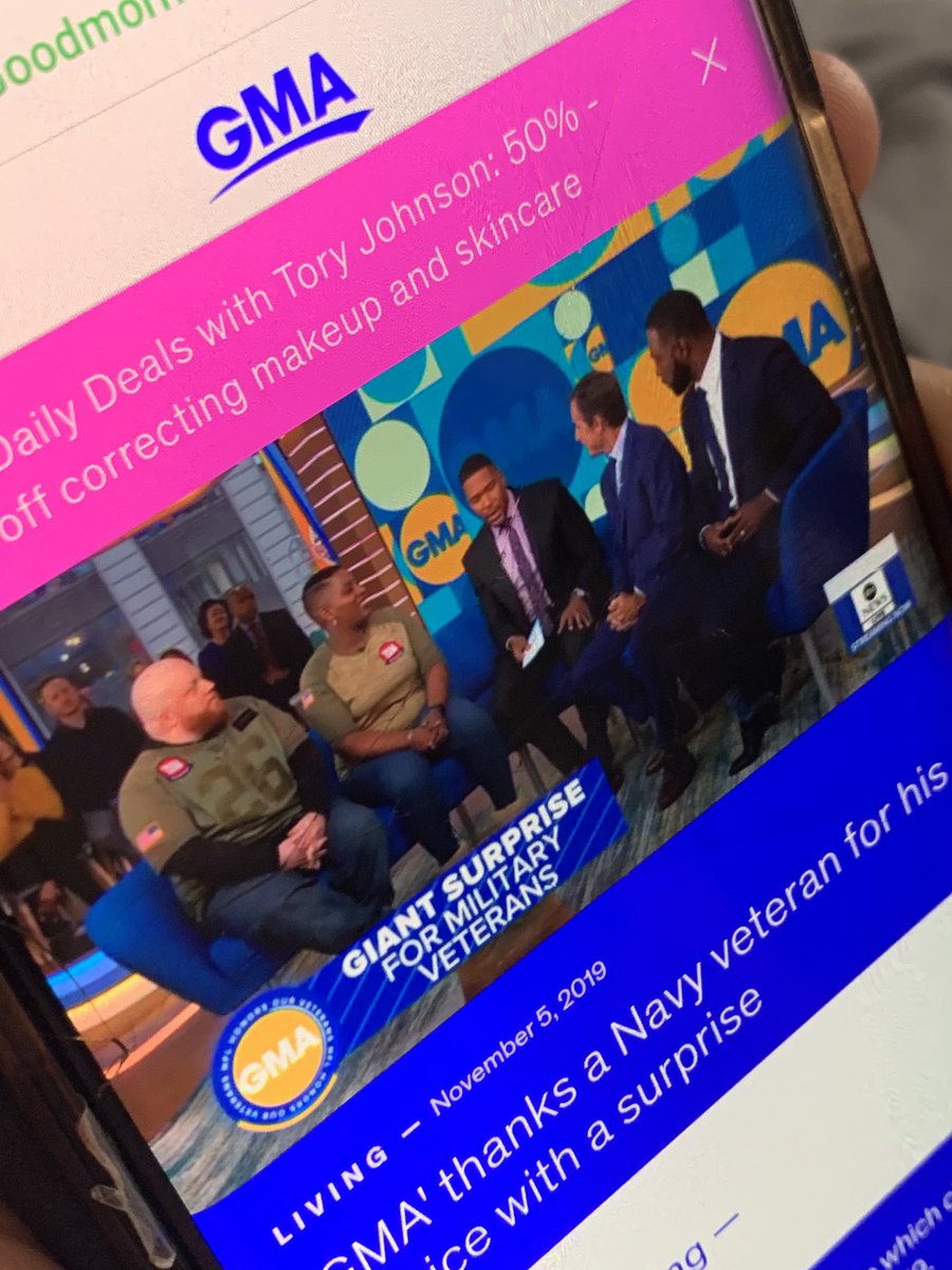 KeriDyer616's tweet photo. ALLLLL the feels as our team sat and watched one of our own on @GMA this morning. So proud of you Mike!! #VURocks https://t.co/PSMICQjbnA