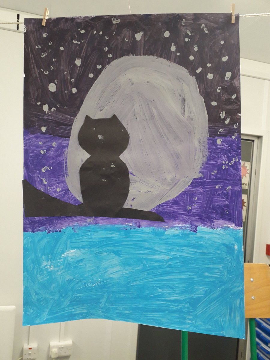 5Eetns's tweet photo. Some of our excellent Halloween Silhouettes we completed before the mid-term! @EducateEnnis https://t.co/4ovb3TEugM
