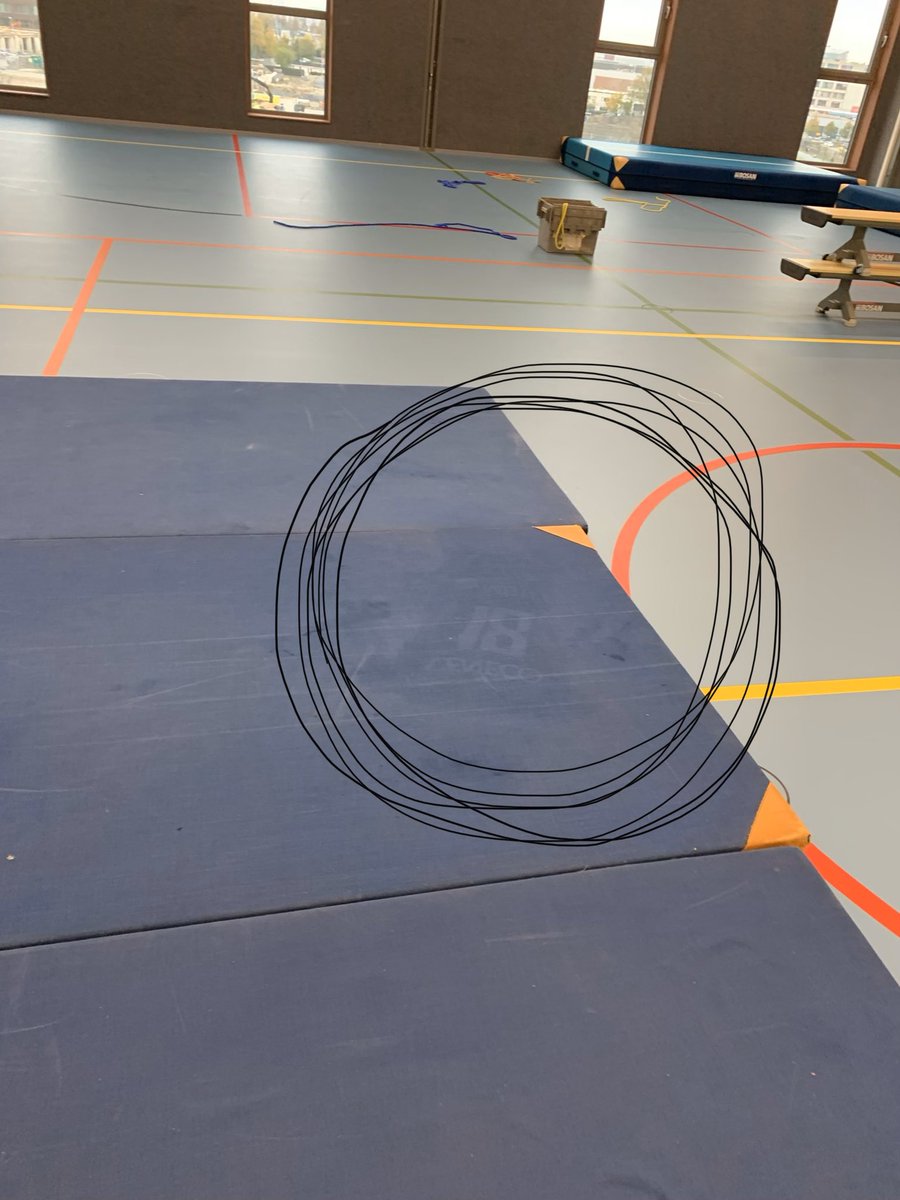 Florissteinhart's tweet photo. Wanneer de afdruk van je shirt op de mat blijft hangen heb je echt wel goed je best gedaan! ✅ #geschikt #Crossfit #lesLO #zweet https://t.co/LcOCTs2dne