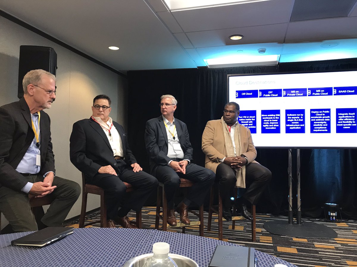 Great questions on planning your cloud journey have you thought through the why? ...scenario planning? ...A migrate to modernize strategy in place? A lot to think about <a href="/OpenText/">OpenText</a> #opentextcloud OpenText Cloud Summit Boston