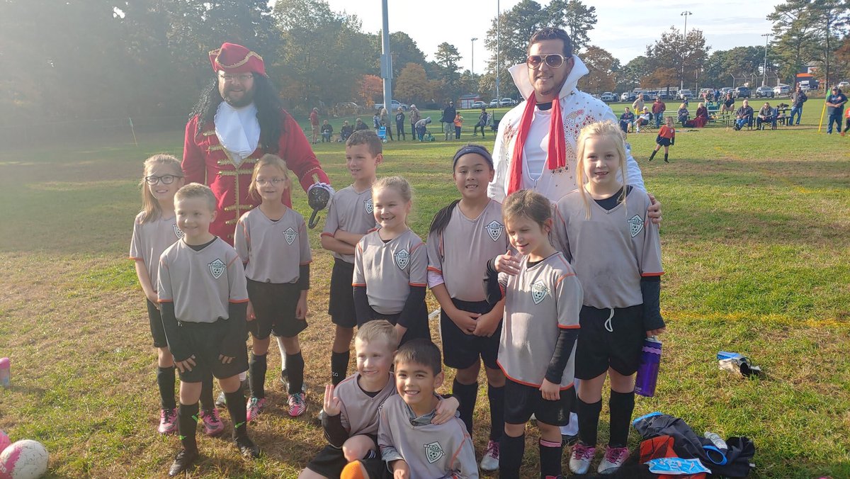 More photos from our Halloween rec games...thanks to all of our coaches who dressed up and made it fun for their teams! 👻⚽️ #barnegatsoccerclub #barnegatsoccer #barnegatpride #halloween #soccerseason