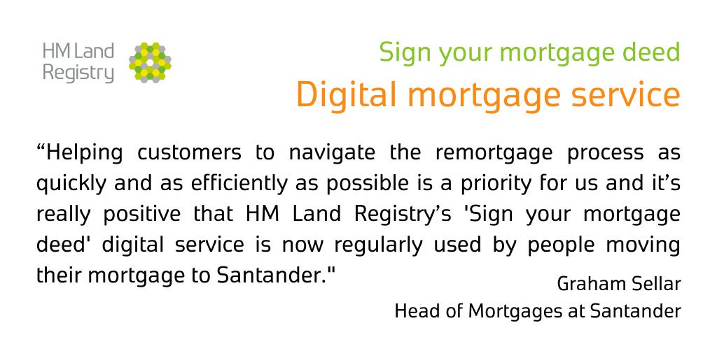 HMLandRegistry's tweet photo. We are seeing real momentum building with our 'Sign your mortgage deed' than a month after the 1000th deed was registered with we have seen the 2000th deed registered.

Find out more about the service on our updated guidance pages: https://t.co/sjtfg0q8DM https://t.co/kwuQpMWCZM