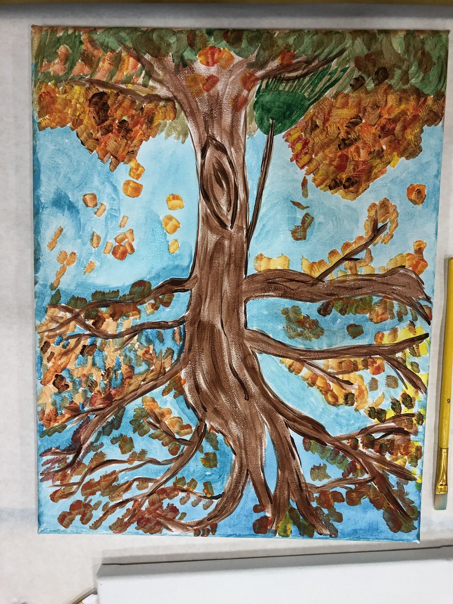 Leggett CLC staff working with our partners from #thechapel.life for a little self care and reflection before we jump in to all of the data!