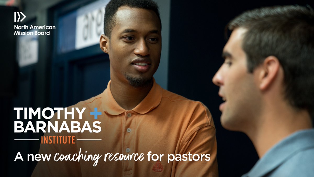 Are you a pastor who wants to be coached by more experienced pastors &amp; learn from the shared experience of your peers? If so, then check out the Timothy+Barnabas Institute where you can join a cohort &amp; be mentored. namb.net/tbi