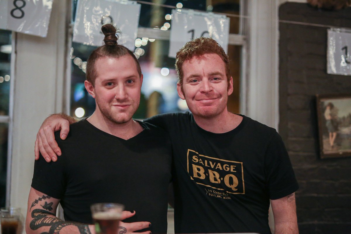 207beerweek's tweet photo. . @LonePineBeer y & Jerramy Doughty won the 2019 Pro-Am last night, congratulations! #207beerweek https://t.co/wm0Uapmx21