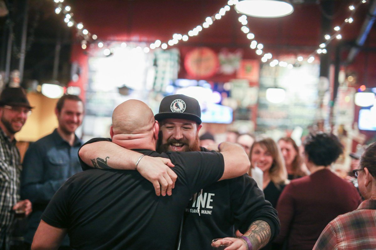 207beerweek's tweet photo. . @LonePineBeer y & Jerramy Doughty won the 2019 Pro-Am last night, congratulations! #207beerweek https://t.co/wm0Uapmx21