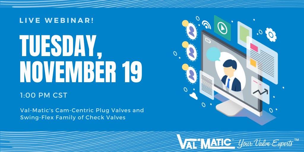 Valmaticvalves's tweet photo. #valmatic is a leading manufacturer of fourteen valve product lines for water/wastewater, industrial, commercial building construction &amp; plumbing industries. Learn more about our plug valves &amp; check valves features. Register at: https://t.co/Bgw5MajB89

#YourValveExperts #valves https://t.co/QcR8Oym35N