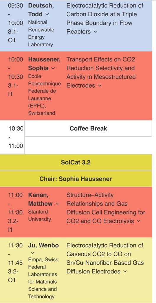 TomBurdyny's tweet photo. Can’t wait for #SolCat19 @nanoGe_Conf. It’s the most complete program for CO2 Electrolysis I’ve seen at a conference. Catalysts, mass transport, cell design AND operating parameters all discussed. The times they are a-changin’. Check out Kai and Kailun’s talks! https://t.co/PxtlR5V0m4