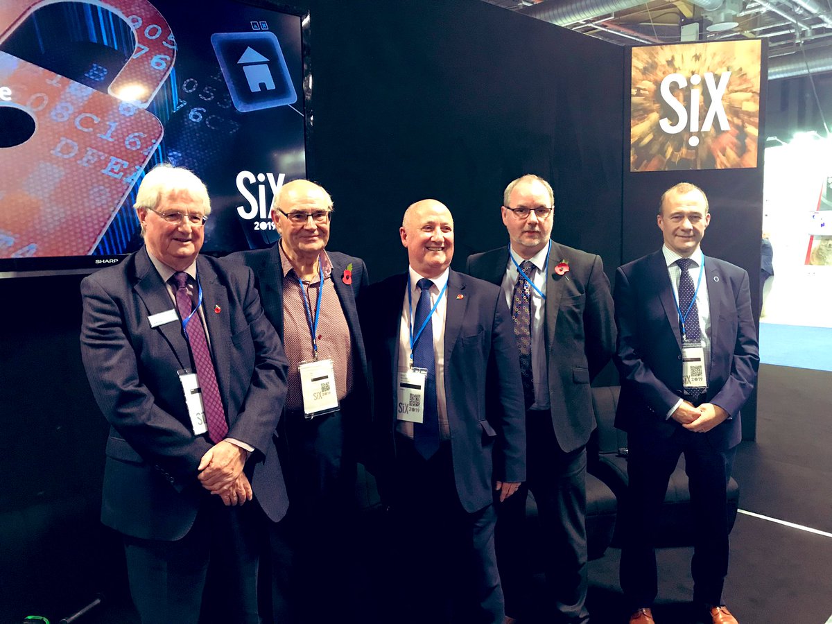 SSAIB's tweet photo. And with that, the Question Time session is over and the panel are given a warm round of applause by the audience.
If anyone still wants to pick Geoff’s brain on anything, then he’ll be on stand C5 until 5pm today.
#SSAIB #Security #SiXEvent #Six2019 #QuestionTime @event_six https://t.co/aNunSePnwJ
