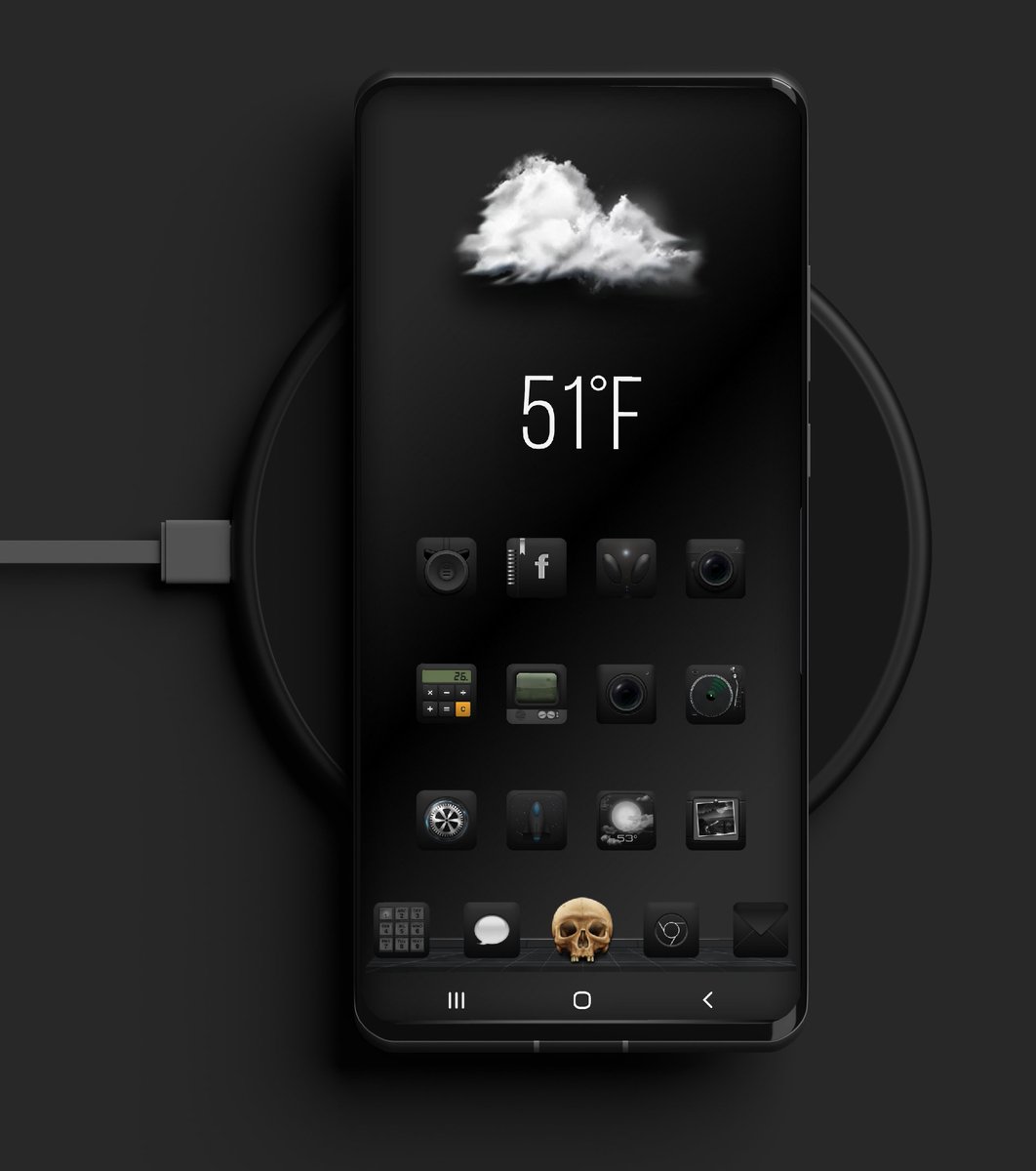 Fattone66's tweet photo. Starting the day with #Virtual2Black by the great @JedEye81 with @bulldog5278 AE plus this sweet #kwgt #3dx_widget by @GhanoDZpro and @Jeisonv62840567 Template. https://t.co/qW0fm0pVQd