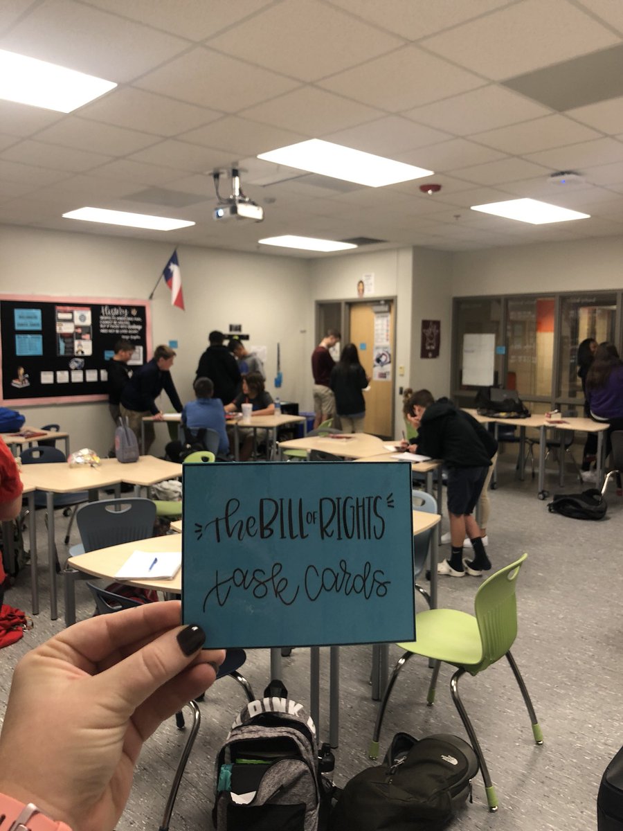 TeachYoSelf_16's tweet photo. Putting the Bill of Rights into their own words without the use of Google! Dictionaries for the win! #STEAMlearns #STEAMexplores https://t.co/FIeWCSGtkz