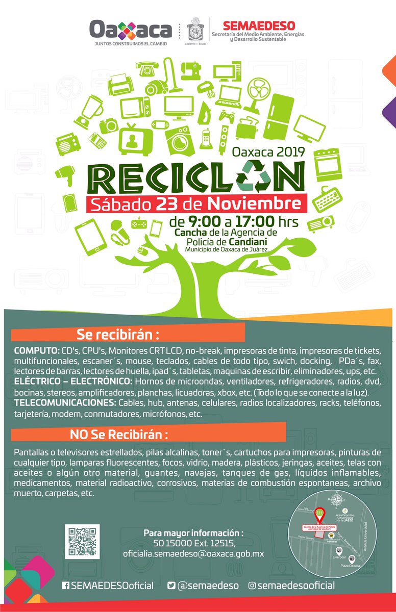 Sría. de Medio Ambiente de Oaxaca tweet media