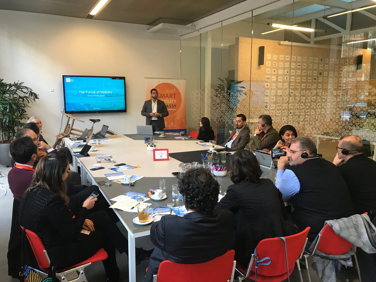 MobilityEmbassy's tweet image. On Monday 4 November the Smart Mobility Embassy welcomed a delegation from #Turkey. The delegates, coming from various cities and regions, were specifically interested in #cycling solutions and urban #mobility.

Read the news item: bit.ly/34CeI5R