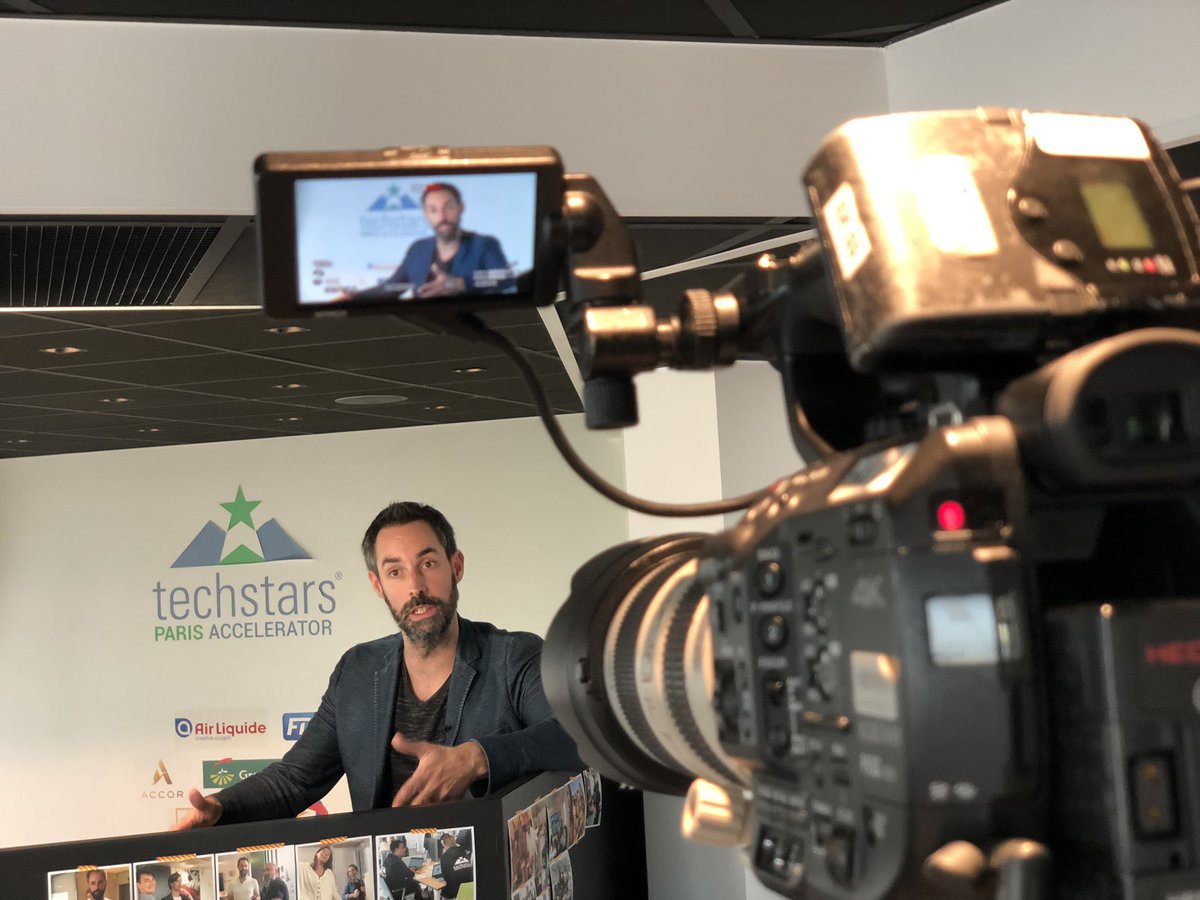 TechstarsParis's tweet photo. Eh oui, @jquintard aussi a eu sa petite intw. (Évidemment, il était ra-vi ! 🙃) https://t.co/RSjy7RRr86