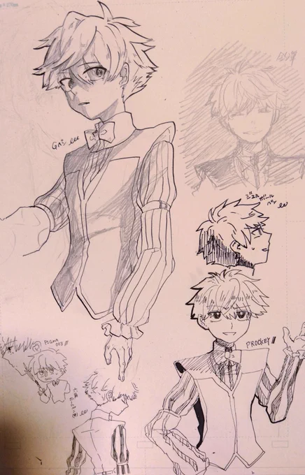 色んなペンで描く 