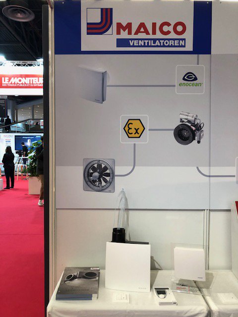 EnOceanAlliance's tweet photo. #EnOceanAllianceInfo still in France..the more the merrier @Batimat 2019... #EnOceanAllianceMembers that also exhibiting here are @wagocontact #LaCroiseeDS #MaicoVentilatoren and #Schüco
#EnOceanAllianceEvents #EnOceanTechnology #IoT #EnergyHarvesting https://t.co/vNh8IXt0mB
