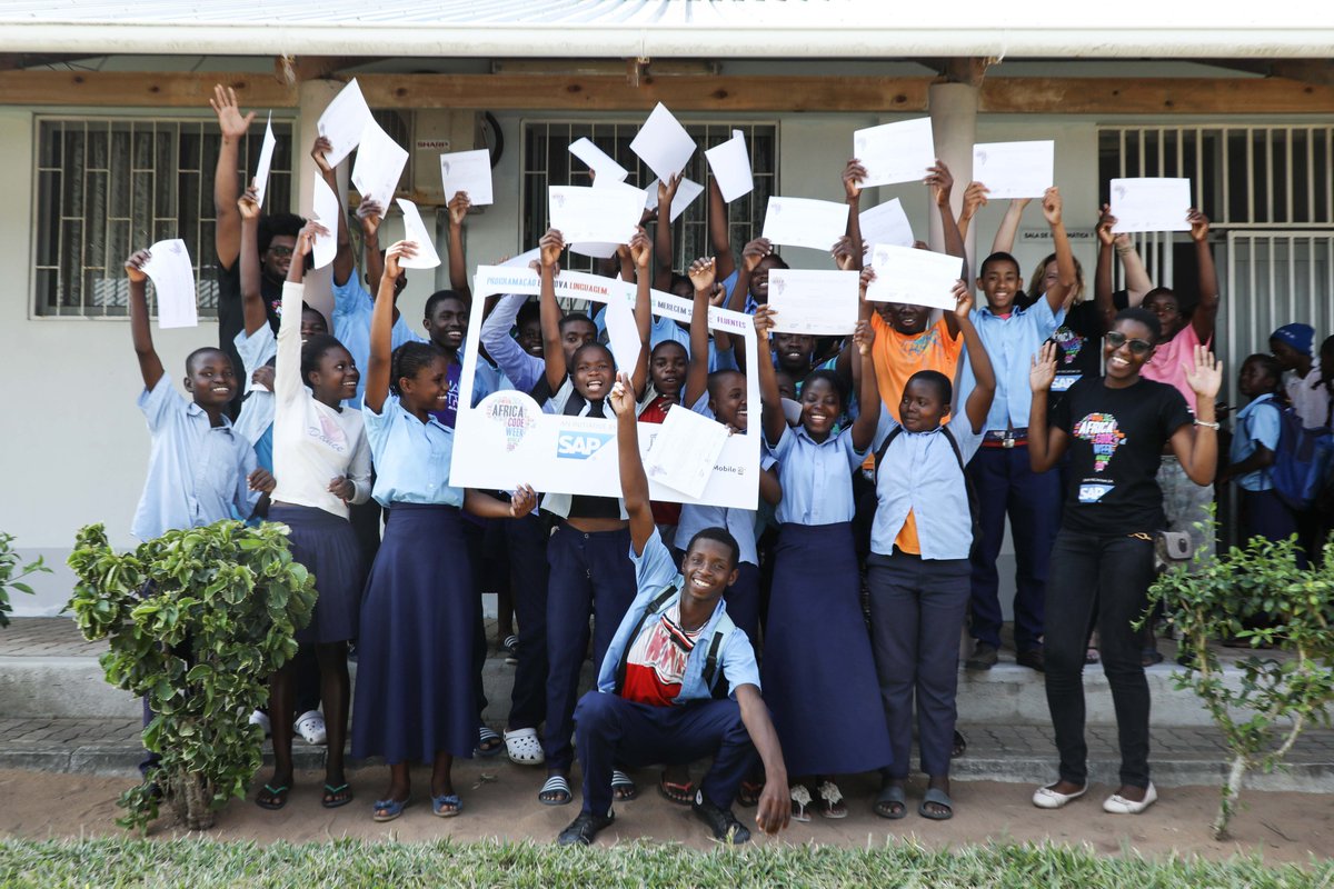 AfricaCodeWeek's tweet photo. Did you wrap up #AfricaCodeWeek 2019? Is it still going on in your country? Tell us everything! 🔥🔥🔥
#ACW2019 #TomorrowsInnovators #sap4good https://t.co/92aVXRoLQD