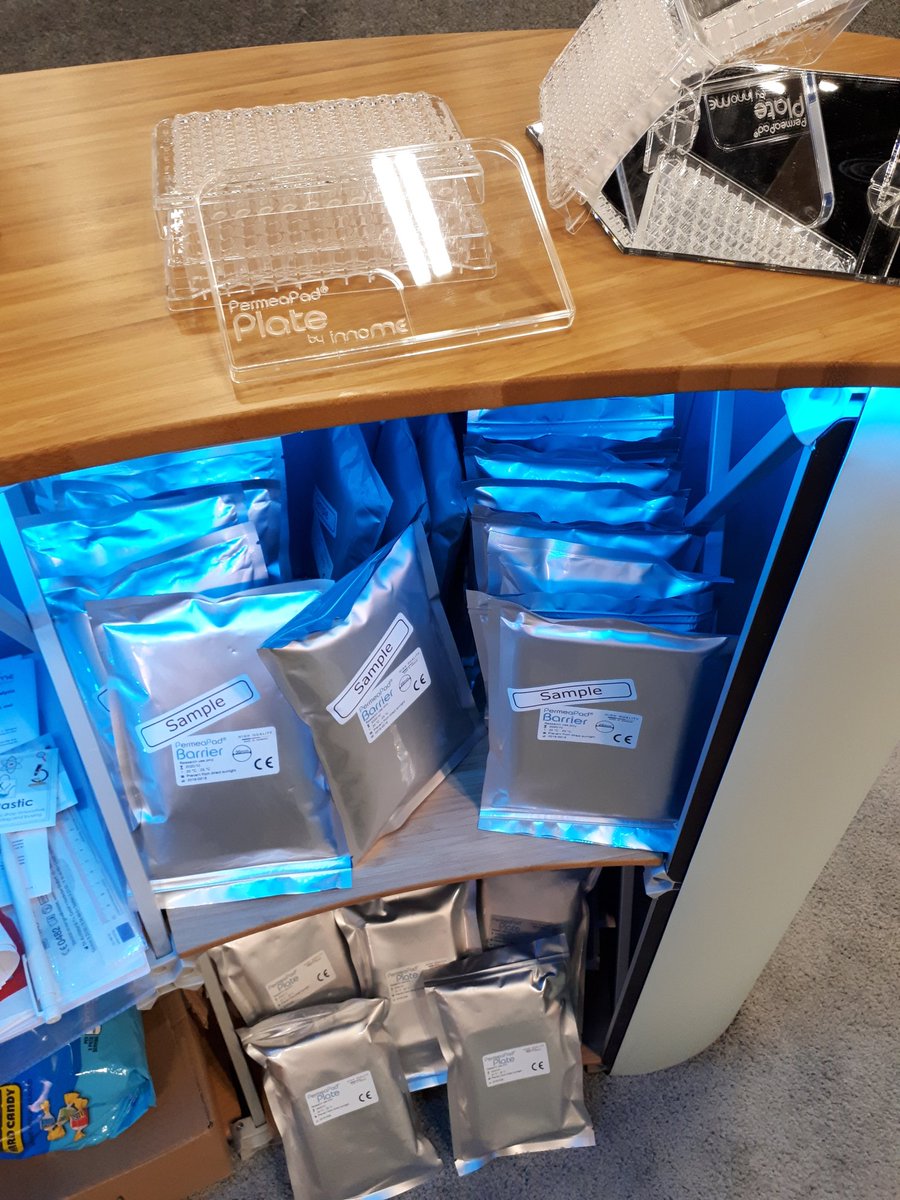 EikeKottkamp's tweet photo. #PharmSci360 get your free sample of PermeaPad at booth 626.

Permeation simply easy - ready to use &amp; comparability 

#AAPS2019  #drugdiscovery  #Pharmaceutical #biopharm https://t.co/hMYJHOOyLh