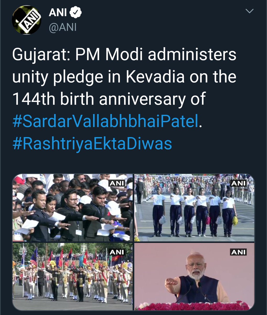 Absolutely shocking!It has started to unroll officially now, the pledge of RSS for Hindu Rashtra. Public Servants are also going Nazi. Dark dark days ahead for minorities & marginalized Hindu communities in India. #Hindutva  #Nazism