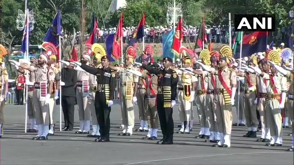 Absolutely shocking!It has started to unroll officially now, the pledge of RSS for Hindu Rashtra. Public Servants are also going Nazi. Dark dark days ahead for minorities & marginalized Hindu communities in India. #Hindutva  #Nazism