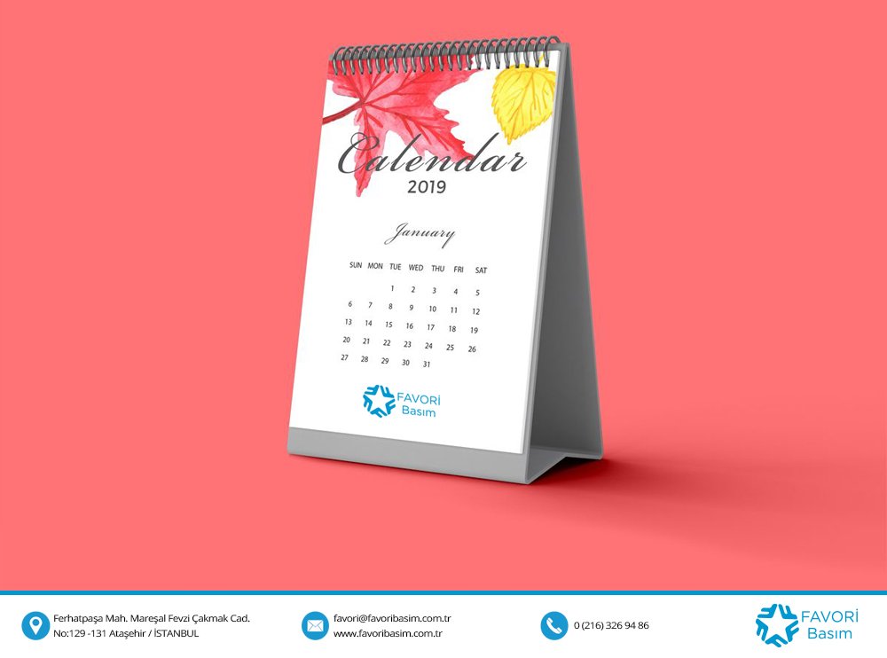 Çok şık ve modern görünümleriyle oldukça dikkat çeken masa takvimleri, yıl boyunca masaların üzerinde belki de en çok kullanılan baskılı ürünlerden biridir. favoribasim.com.tr  #takvim #promosyon #bloknotbasımı #dergibasımı