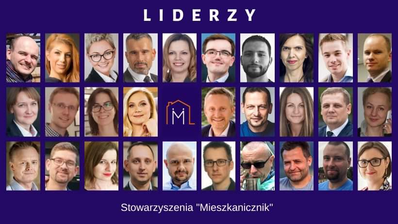 Poznajcie Liderów Stowarzyszenia Mieszkanicznik. Zapraszamy do nas.