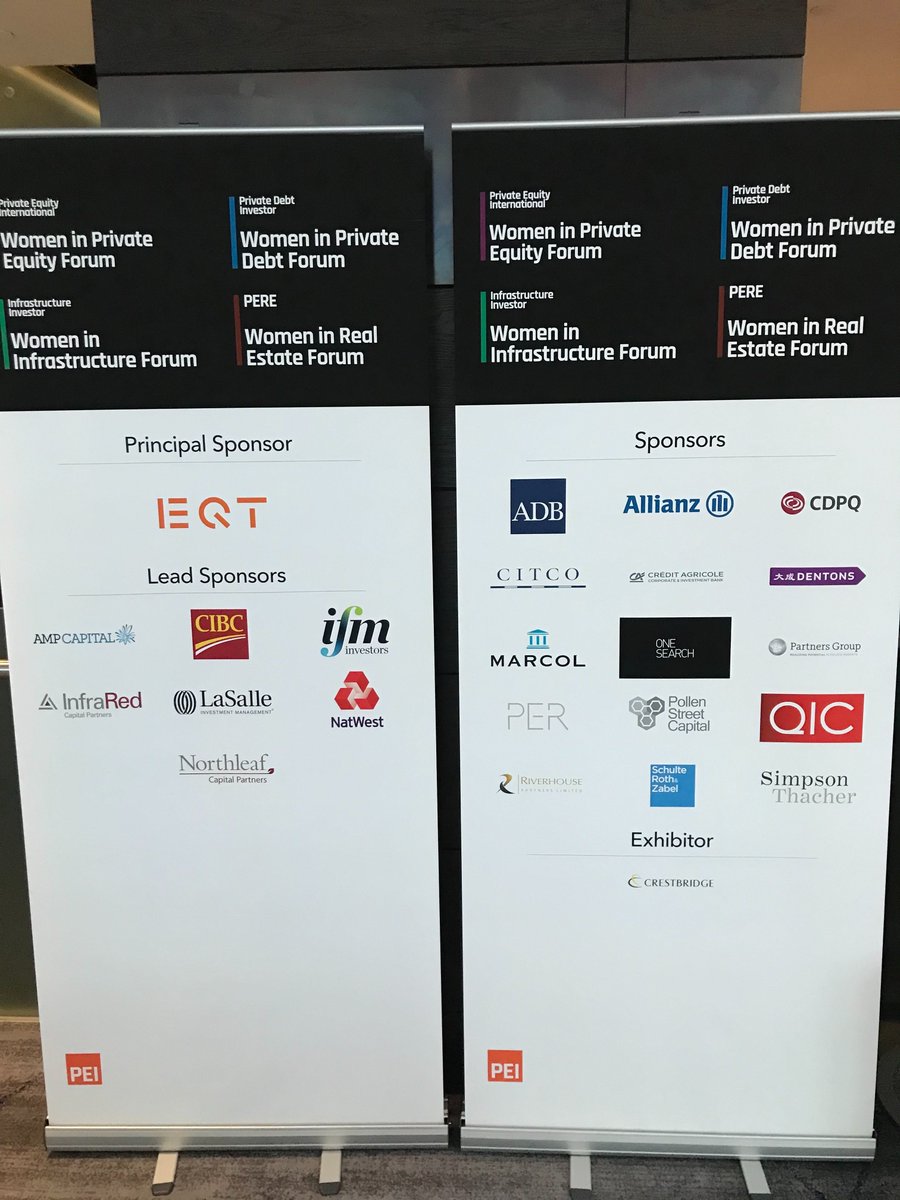 eqt's tweet photo. EQT is happy to sponsor The Women in Private Markets Summit #creatinggrowththroughdiversity #womeninpe #womenininfra #womeninpd #womeninre @PEI_news https://t.co/Plbqhzd1iH
