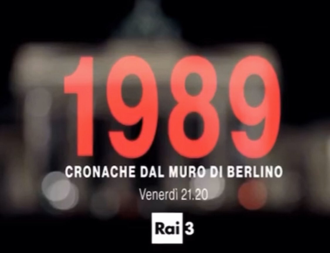 eziomauro's tweet photo. Il trailer del film sul muro di Berlino per Rai 3 sul mio profilo Instagram https://t.co/1PtWNbDMLn https://t.co/FPT1lcPJE7