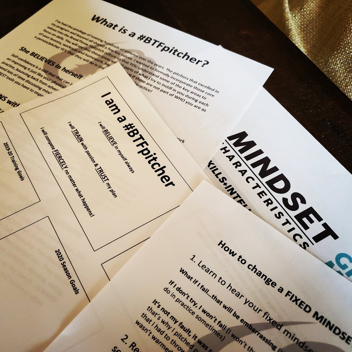BTFastpitch's tweet photo. Goal setting session handouts going to print! Looking forward to seeing the road maps you create for yourself next week... π€π€π₯π©βπ«πβ
#BTFpitchers #goals #actionplan #mindset #learners #thepowerofYET #dreamBIGworkHARD #jungletigers #dotheHARDstuff #dotheWORK #ENJOYthejourney https://t.co/AHRBWdm0zq