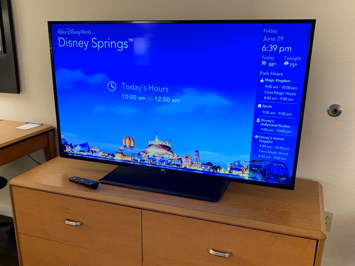 mrkylefox's tweet photo. @ResortTV1 — We’re staying at a Good Neighbor hotel across the street from @Disneyland. The TV has @YouTube, so we’re streaming your channel/ music! Thanks for all you do! https://t.co/IlTL0gqBc9