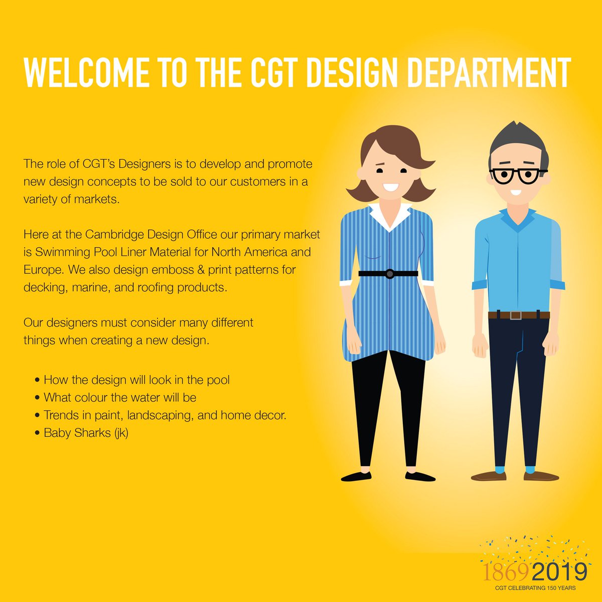 Welcome to the CGT Design Department!
#cgt #ittakesateam #cgtdesign #theperfectfinish #swimmingpoolliners #designdept #150yearsexperience