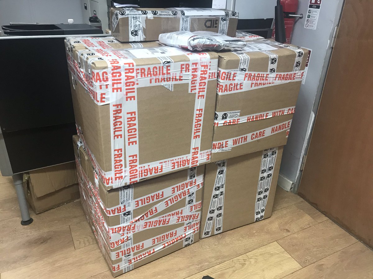 A few of our terrific tools going out this Tuesday🤩..who can guess what’s in the boxes?👀📦 #newtool #TerrificToolTuesday #ApolloPlant #Delivery