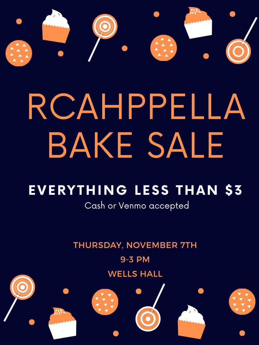 come buy some goodies from us this Thursday!🍩🍪