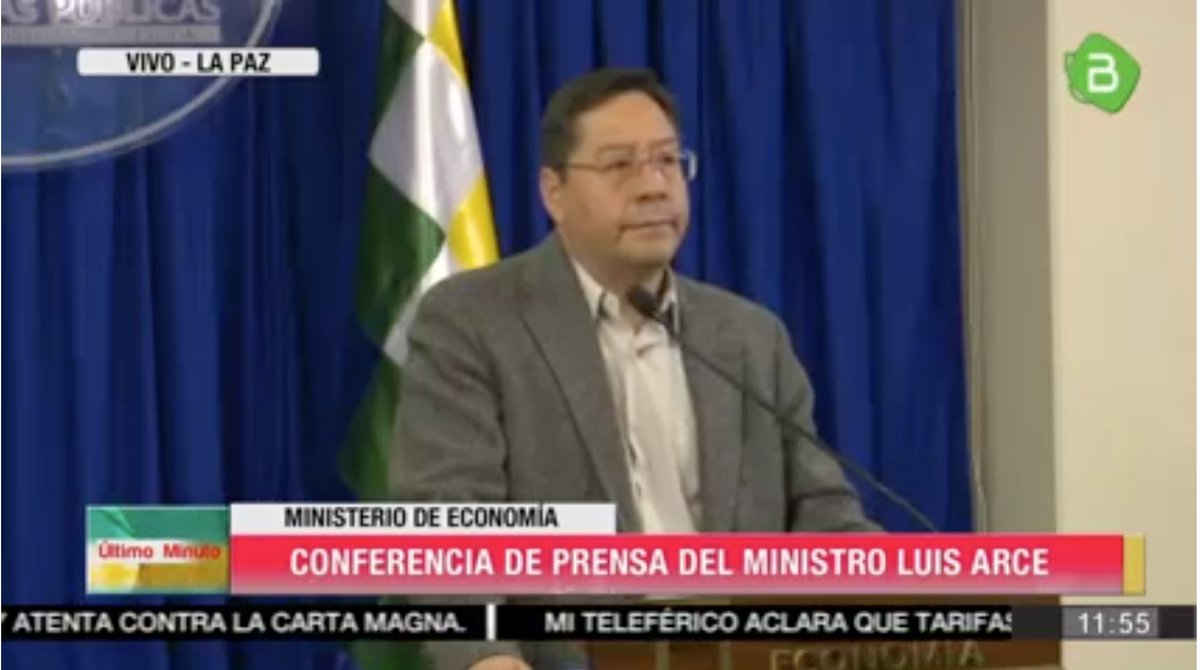 #MEFP | Te invitamos a seguir la Conferencia de Prensa del Ministro #LuisArce en el siguiente enlace: 

boliviatv.bo/principal/tven…