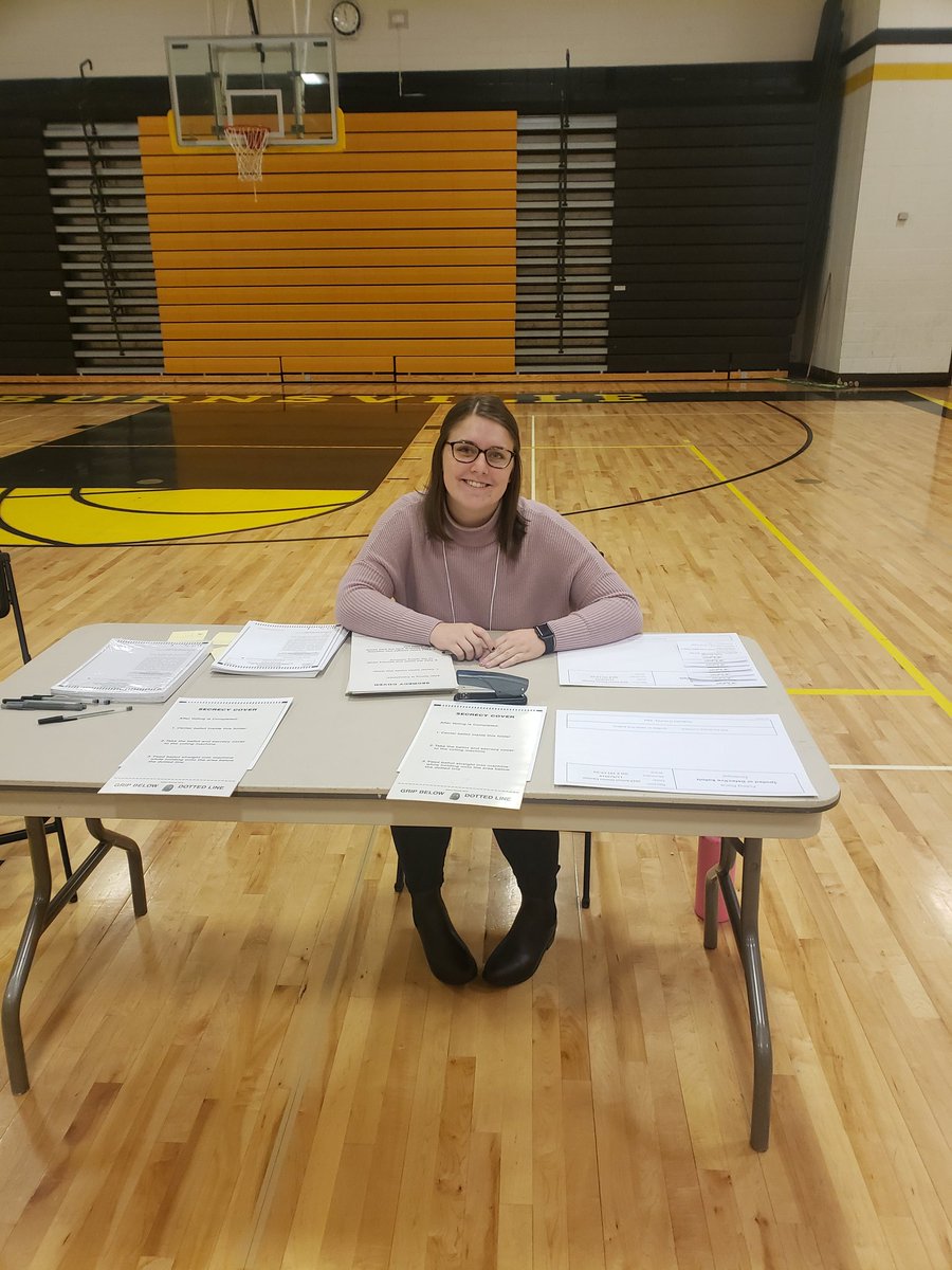 #ElectionDay Look for <a href="/BurnsvilleHS/">Burnsville High School</a> students working as election judges at the precincts in ISD191.