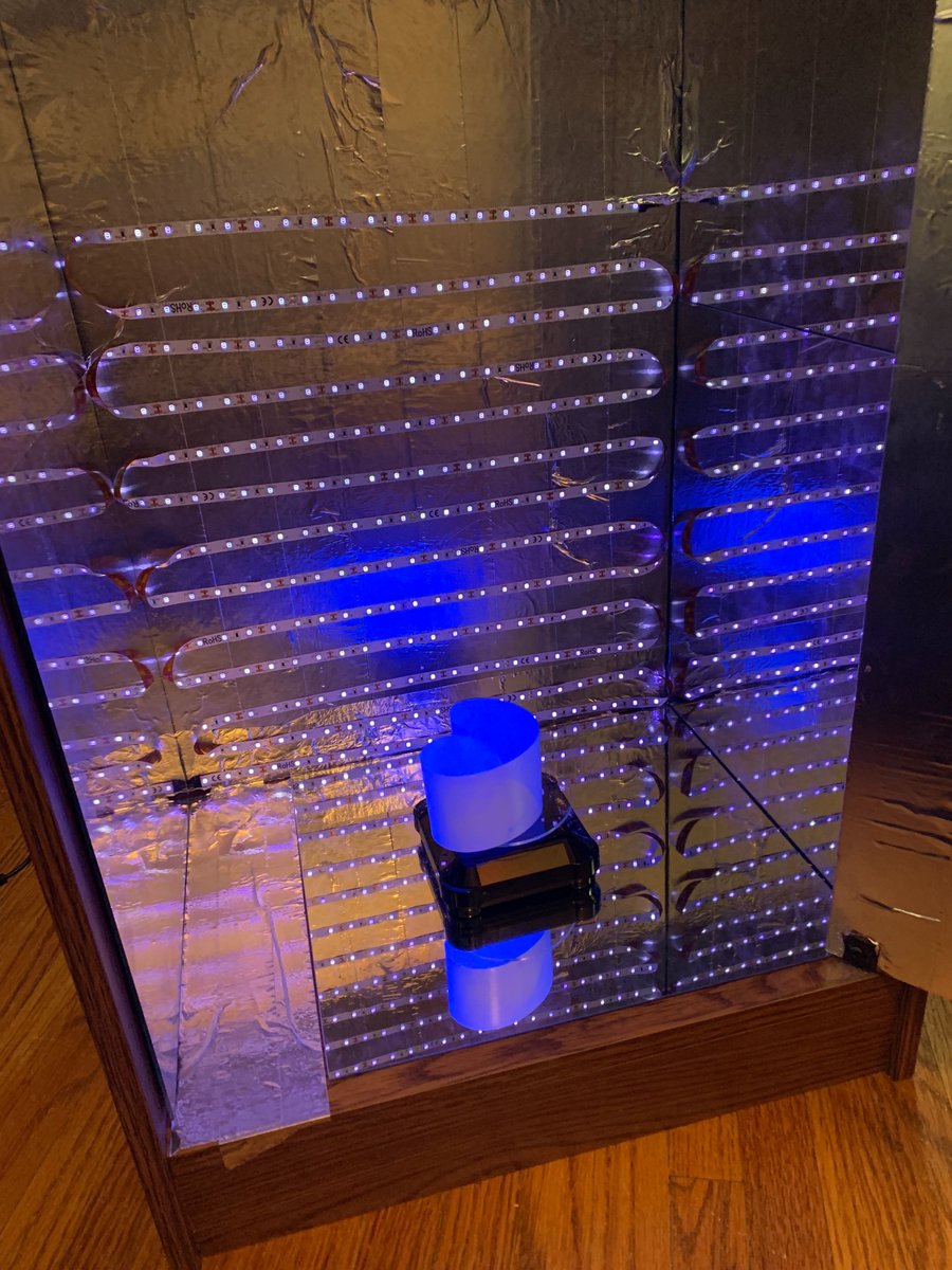 RCLPeoria's tweet photo. Custom UV curing cabinet by Chris Papach! #rclmakes #rclpeoria #makerspace https://t.co/MkNw80tpYK