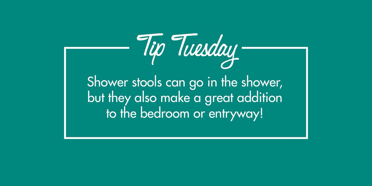 ICO_Bath's tweet photo. It's another #TipTuesday! Think outside the box....shower stools can go in the shower, but they can also make a great addition to the bedroom or entryway!
Check out our website to pick out the perfect #showerstool for your home!
https://t.co/NcbtdERLoS https://t.co/kwzLbDYc6V
