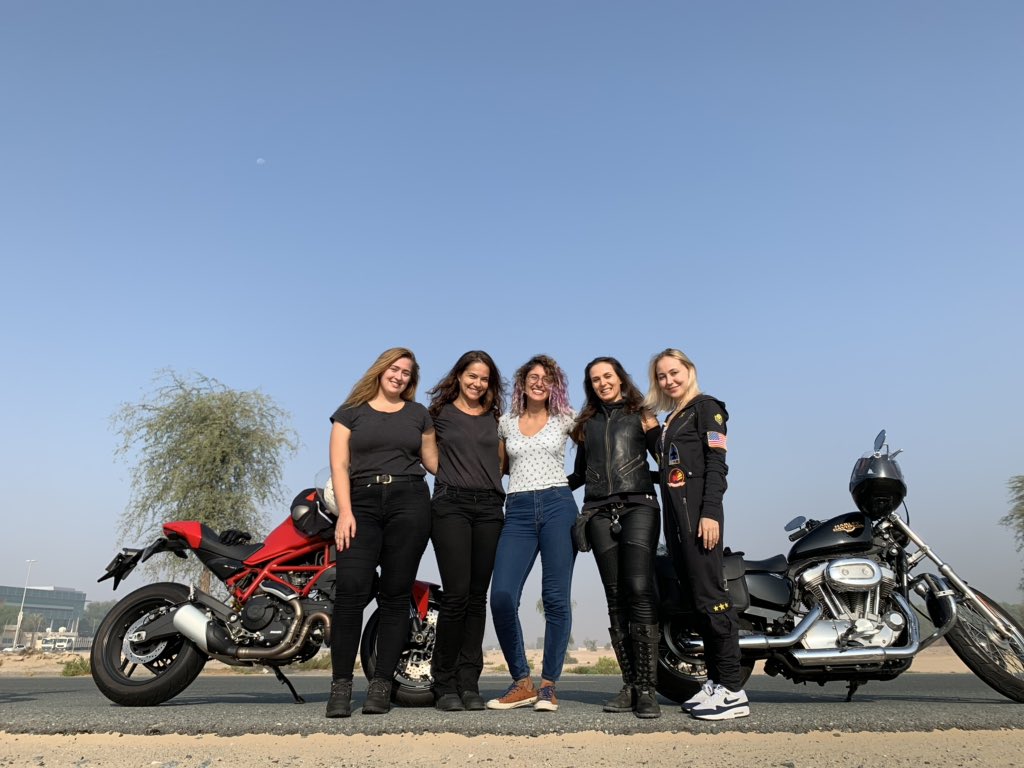 ifruae's tweet photo. Nothing better than...
•
Amazing Girls • Badass Bikes • Beautiful Roads •
•
#sportster #badass #harleydavidson #chickswhoride #bobber #ontour #badassgirl #motorcycle #bikelove #dubai #bikerchick #nature #beauty #ontour #bikerlife #ifruae #ride #roadtrip #beastmode #rideout https://t.co/jXDtwaSN8E