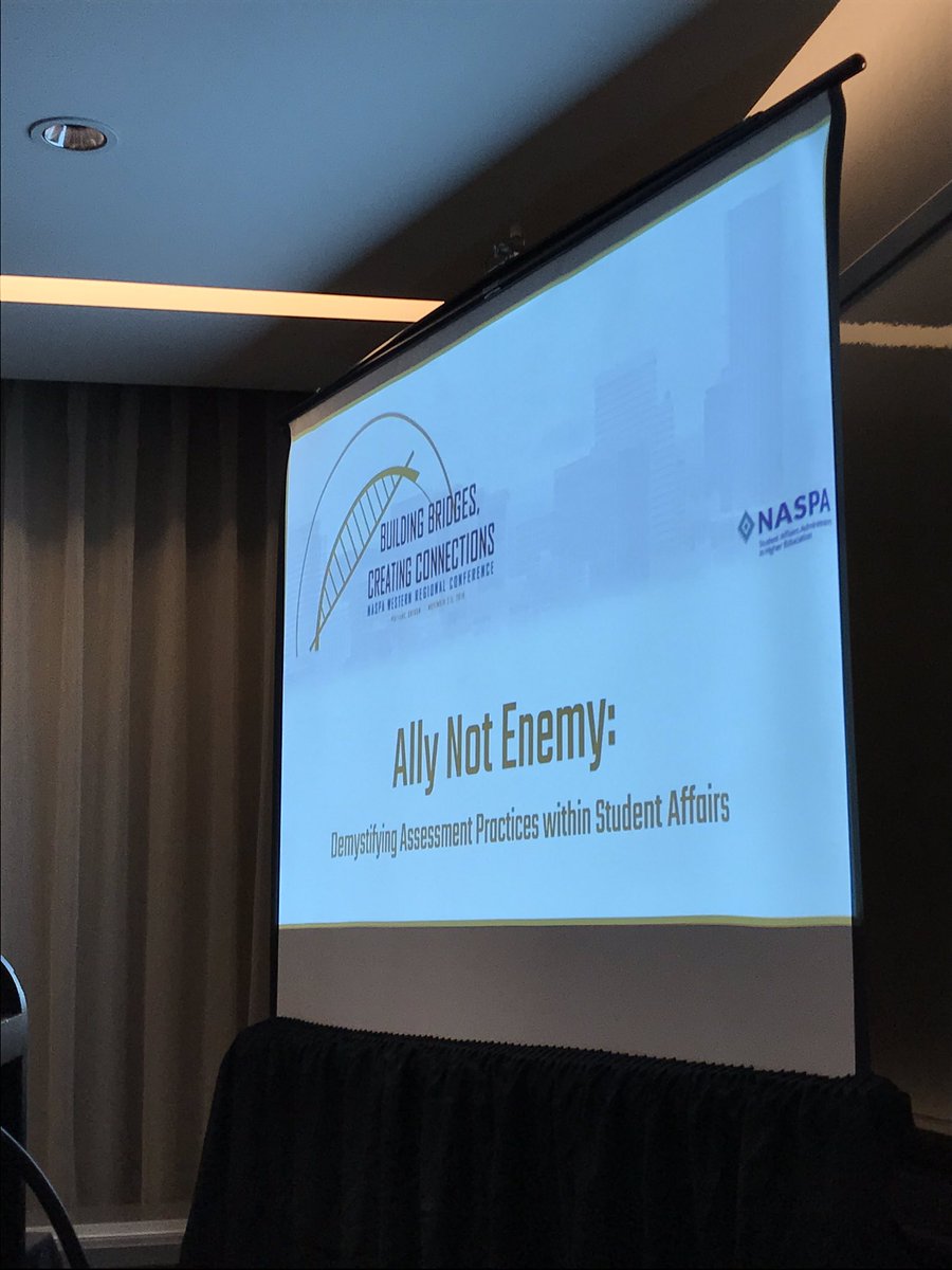 michelekleeman's tweet photo. Ally not enemy: demystifying assessment presentation is happening in 4 min! We have an assessment crossword! Prepare yourself! #NASPAWRC #SmartGirlsHaveMoreFun @NASPA_AERKC #AssessmentIsMyJam @NASPAtweets @bonniemcgahee https://t.co/PHqV62057C