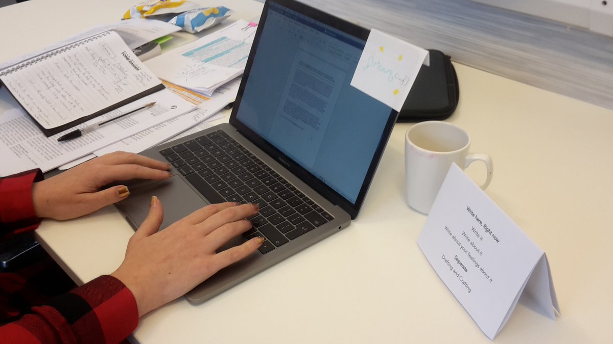 NWSSDTP's tweet photo. Many thanks to @academiclives for running our NWSSDTP 'WriteHere, RightNow' writing workshop today! https://t.co/M9wQUROvgW