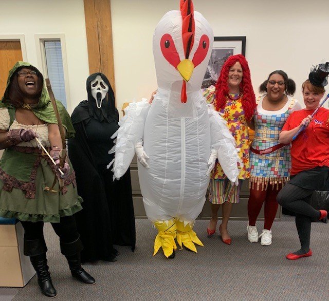 NatTaxSearch's tweet photo. Scary fun to close out October.  #halloween #workhardplayhard https://t.co/ixc2sxLbvC